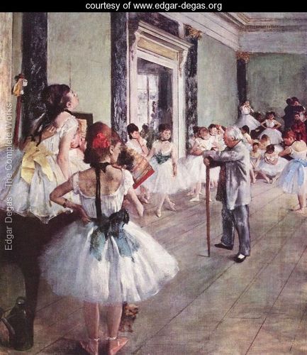 "The Dance Class" by Edgar Degas is one of my favorites. 