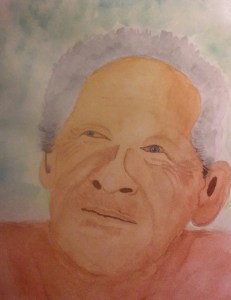 "This Old Man" - Watercolor portrait