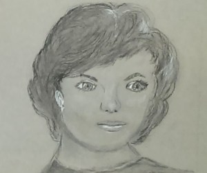 Jackie Kennedy Drawing (2)