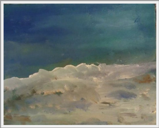 Ocean Waves at Night