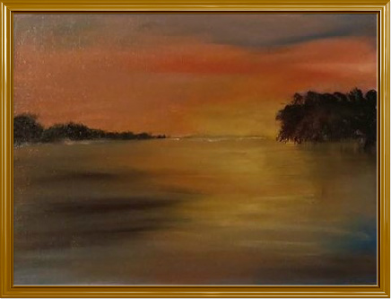 Costa Rica Sunset Framed