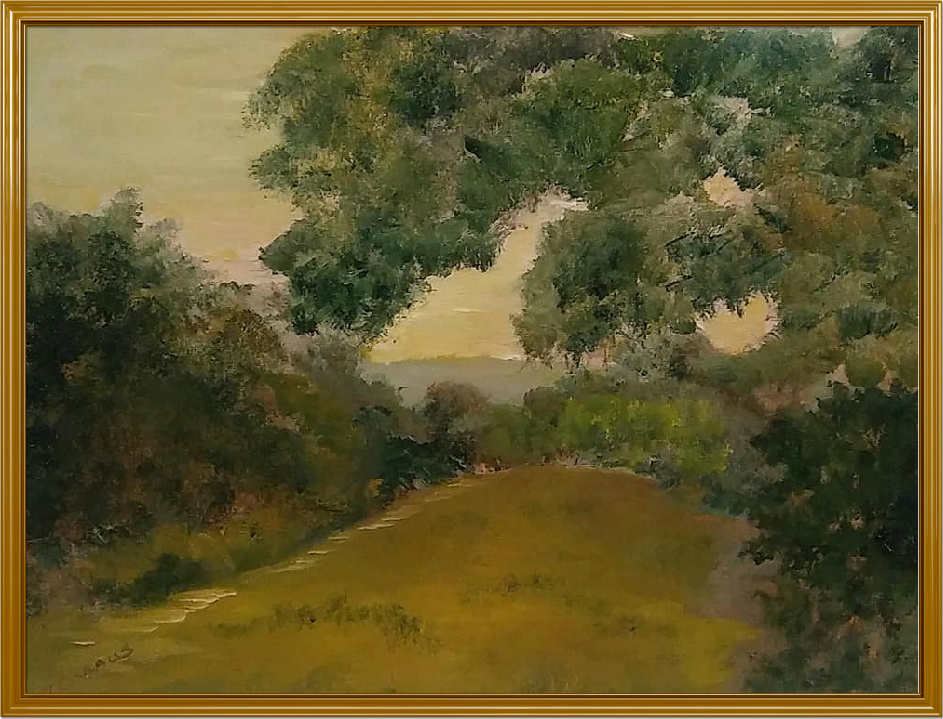 Summer Days at the Grove - Framed