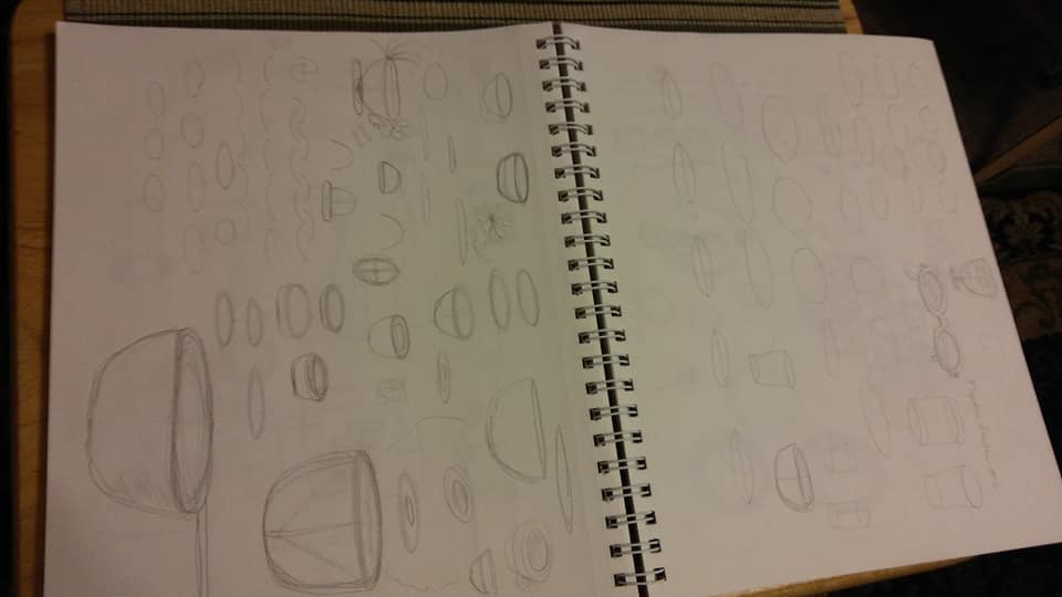Sketchbook Ovals