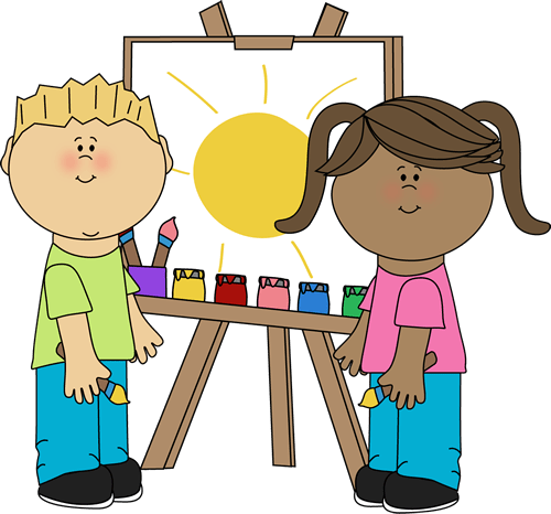 Children Painting