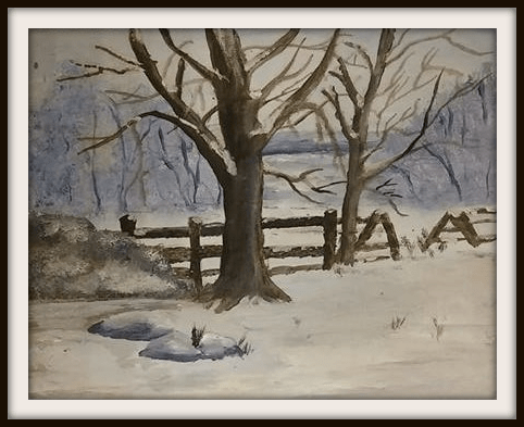 Peaceful Winter Scene
