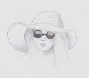 GIrl in Hat - Sunglasses (2)