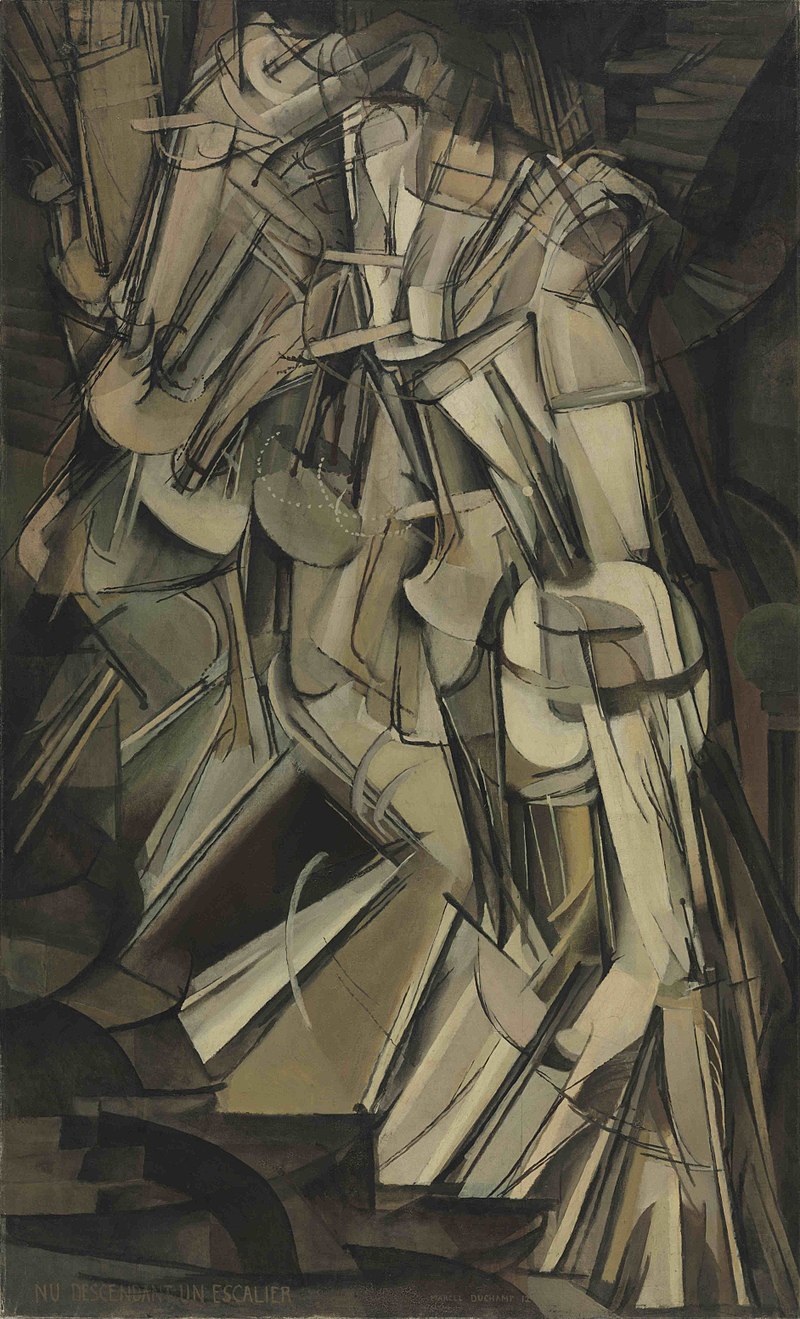 800px-Duchamp_-_Nude_Descending_a_Staircase
