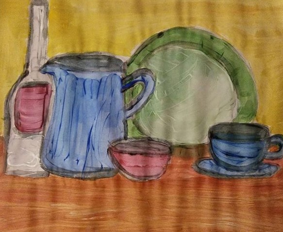 Fauve-Inspired Still LIfe (2)