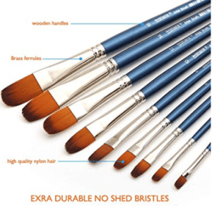 Filbert Brushes