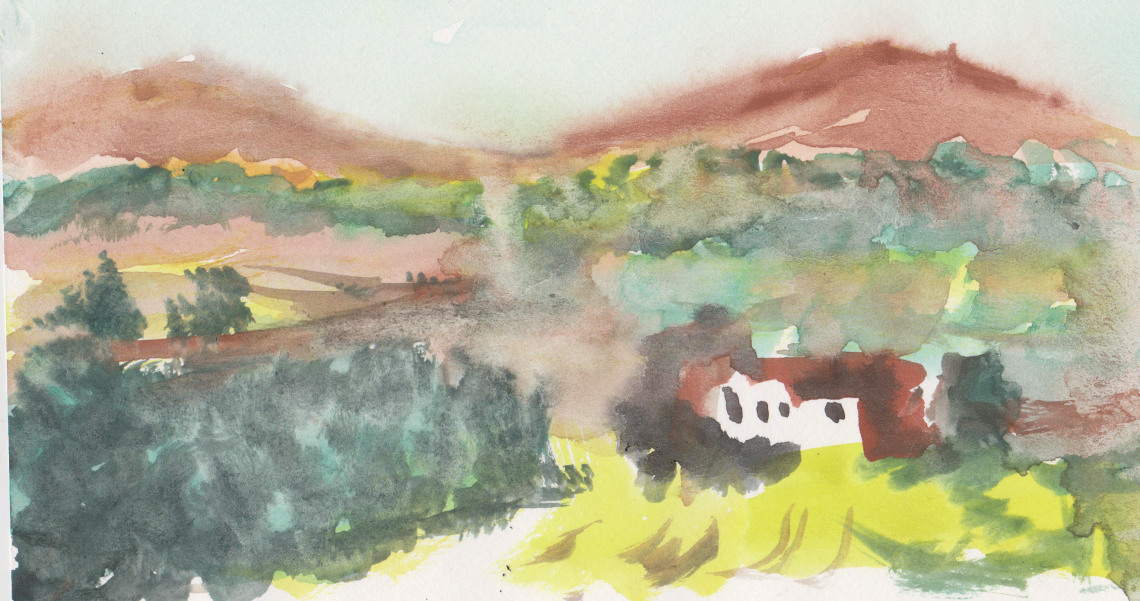 My View of Abergavenny (2)