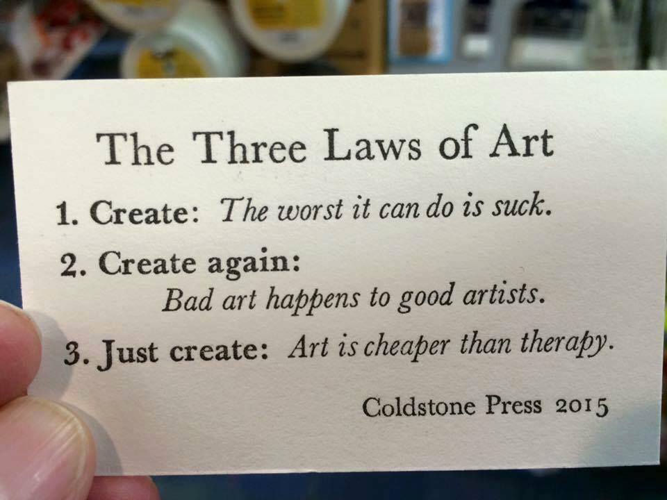 Three Laws of Art